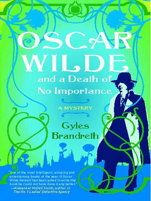 Cover image for Oscar Wilde and a Death of No Importance